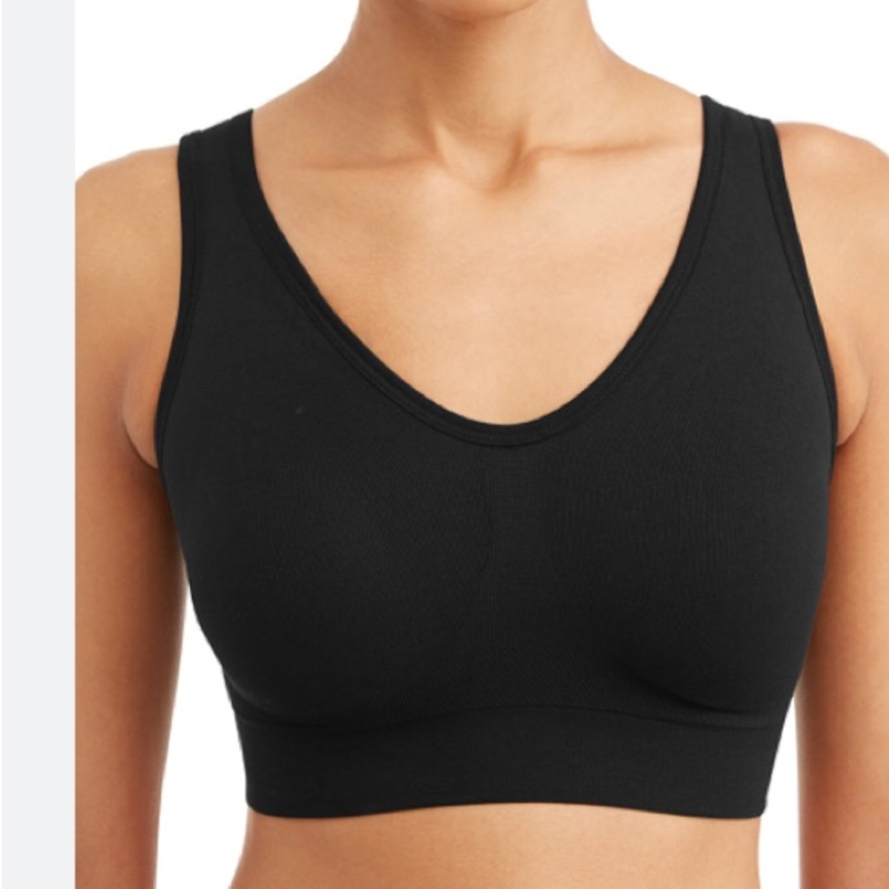 Secret Treasures, black , sizes XL , wire free , seamless , comfort